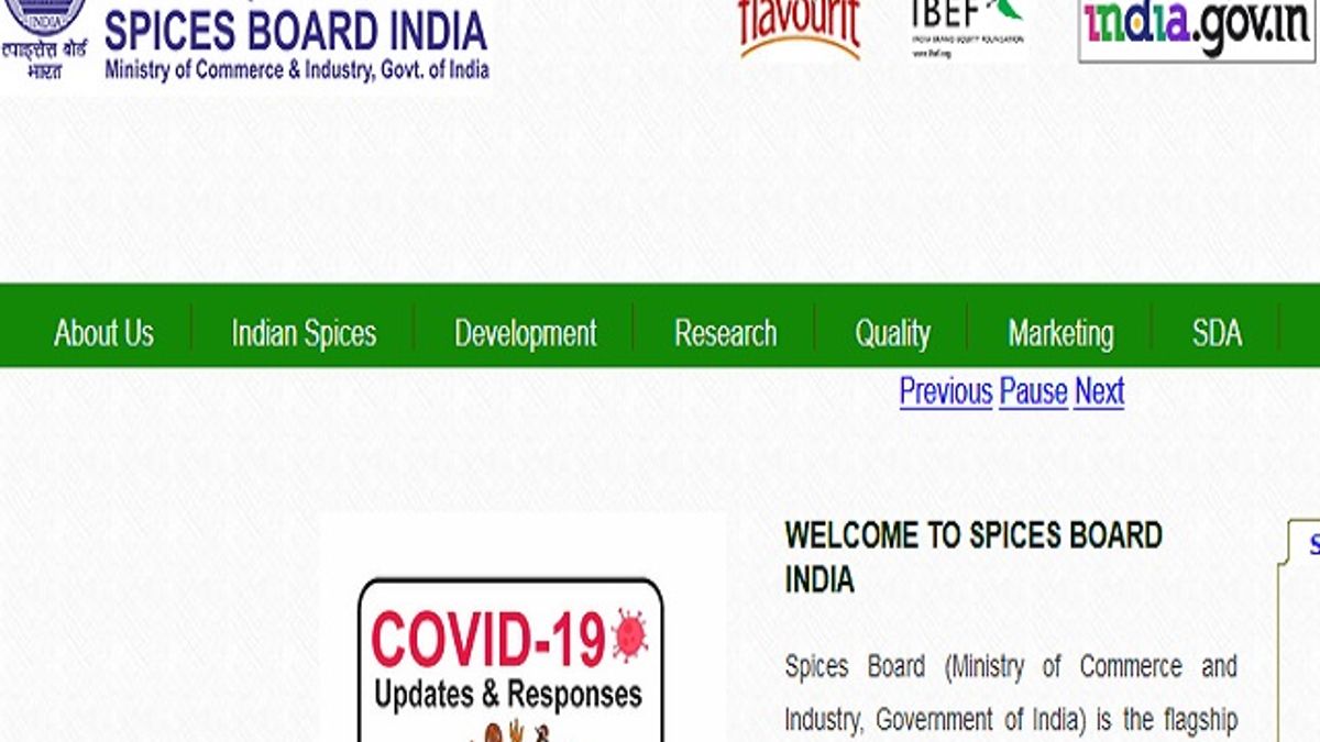 स्पाइसेस बोर्ड भर्ती 2020: क्लेरिकल असिस्टेंट पदों की वेकेंसी के लिए करें आवेदन